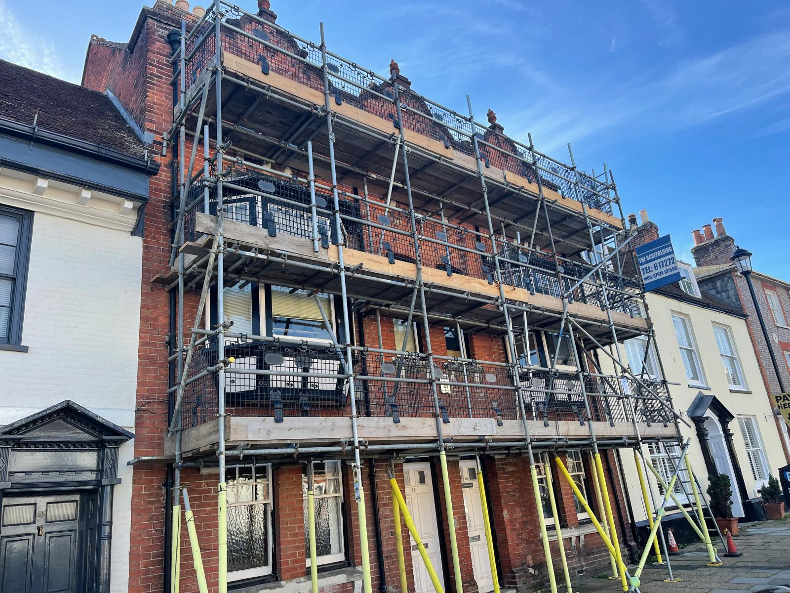 Domestic Residential Scaffolding Isle of Wight THF Scaffolding